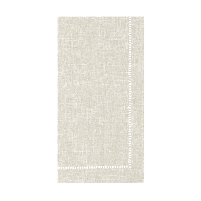 Harman Hemstitch Cloth Napkin Set of 4, Linen
