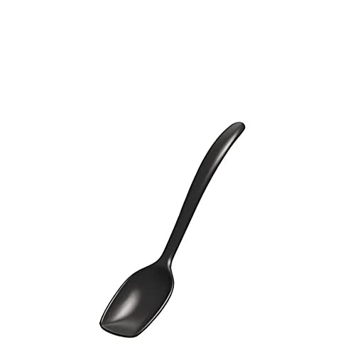 Rosti Melamine Small Scoop Spoon, Black