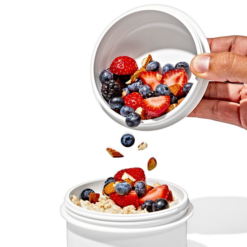 OXO Good Grips Prep & Go Stacking Container Snack Duo – Kitchen ...