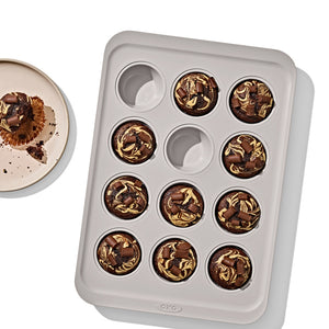 OXO PRO Ceramic Coated Muffin Pan 12-Cup