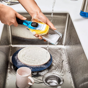 OXO Soap Dispensing Dish Sponge Brush