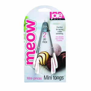 Joie Mini Tongs Set of 2, Cat Meow
