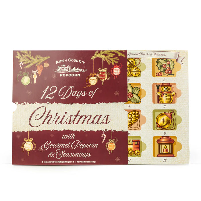 Amish Country Popcorn 12 Day Advent Calendar