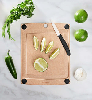 Epicurean All-In-One Cutting Board 11.5 x 9 Inch, Natural