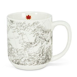 Abbott Mug 18oz, Canada Map & Curling House