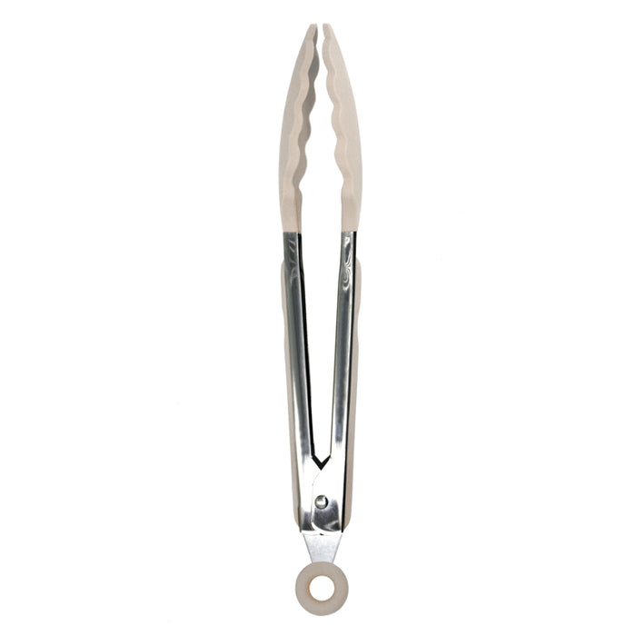 A La Tarte Silicone Locking Tongs, Oat