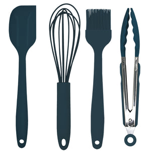 Danesco Silicone Tongs, Ink Blue