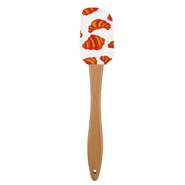 Danesco Silicone Spatula, Croissant Print