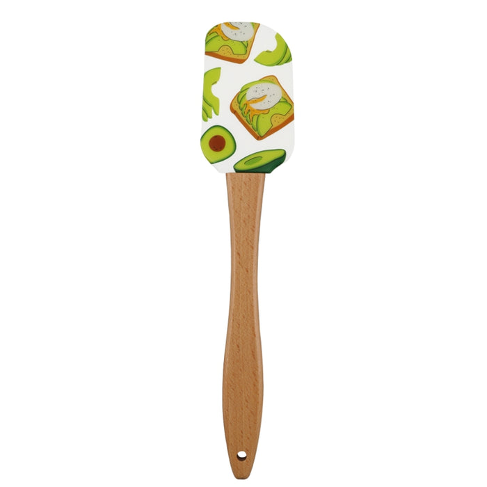 Danesco Silicone Spatula, Avocado Print