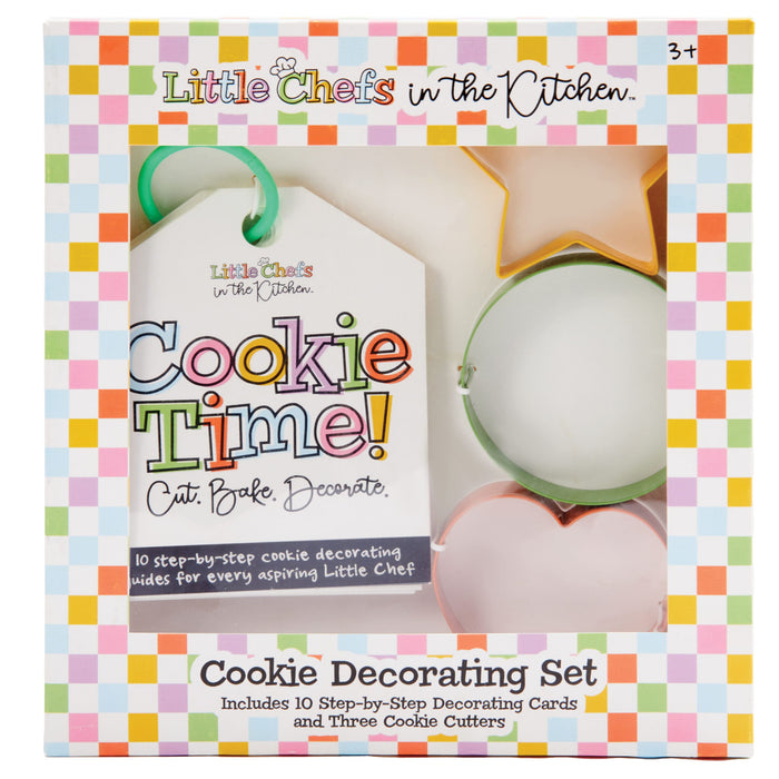 C.R. Gibson Cookie Cutters & Recipe Card Set, Little Chefs