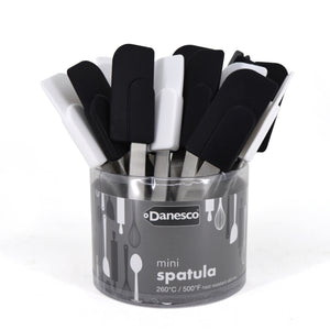 Danesco Mini Spatula, Black/White