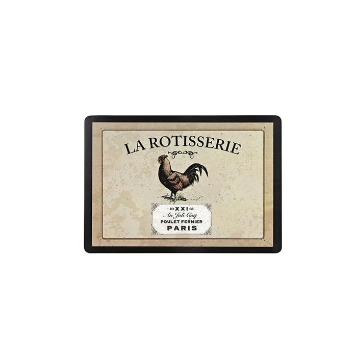 Harman Cork Backed Placemat Set of 4, Frais De La Ferme La Rotisserie
