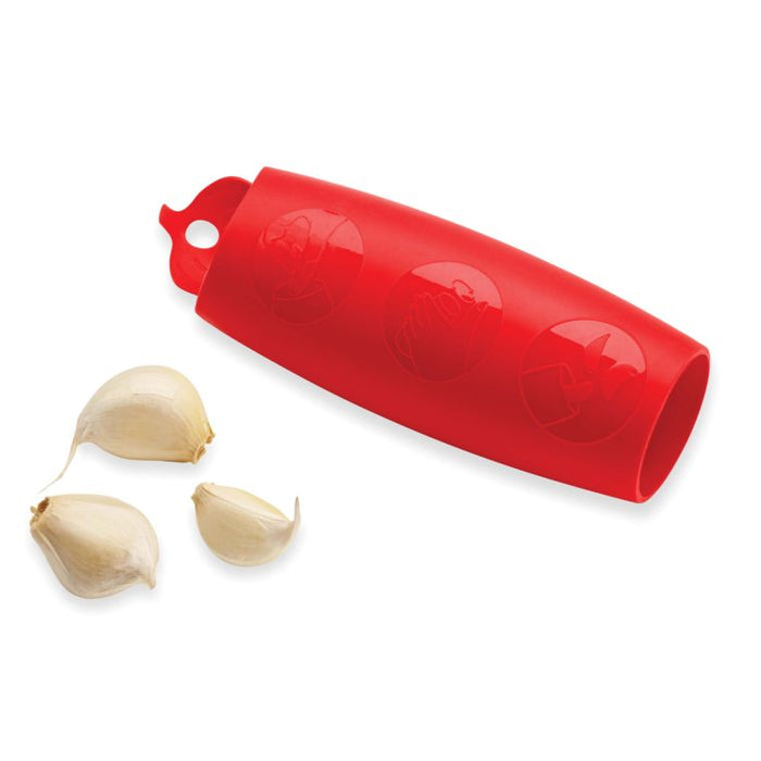 Kuhn Rikon Garlic Peeler, Red