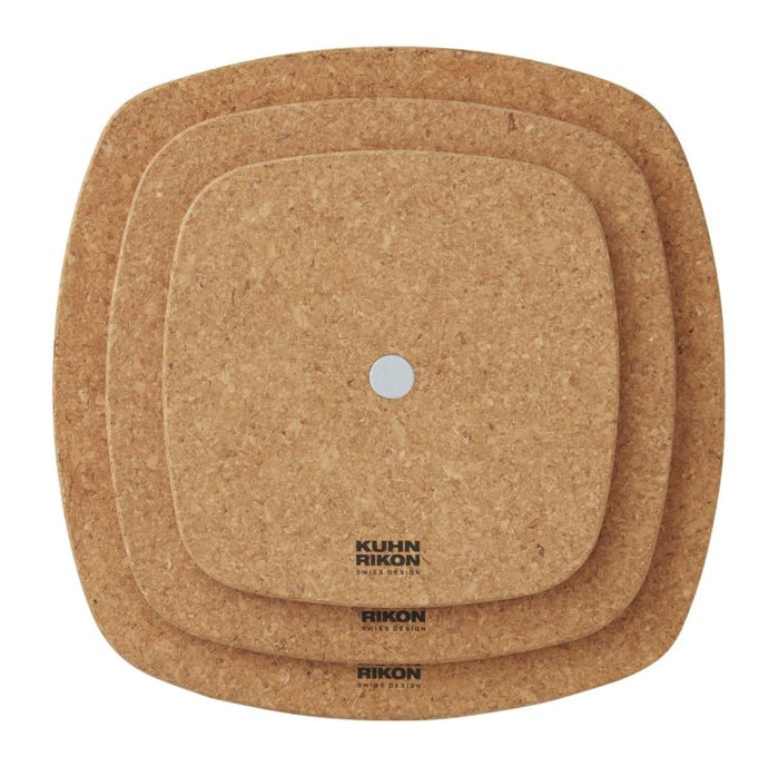 Kuhn Rikon Smart & Compact Magnetic Cork Trivet Set of 3