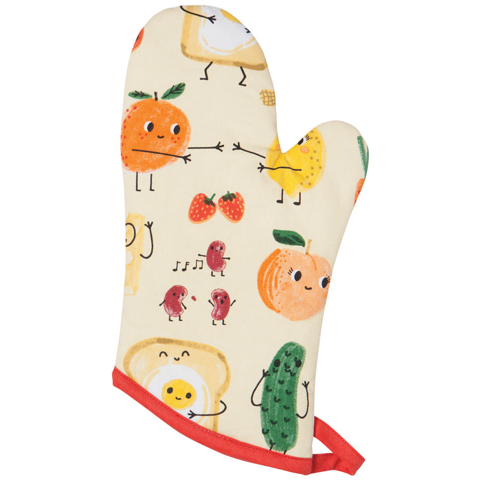 Danica Jubilee Oven Mitt, Funny Food