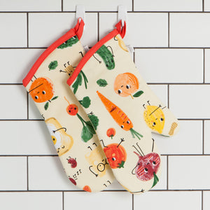 Danica Jubilee Oven Mitt, Funny Food