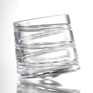 Brilliant Pirouette Spirale Whiskey Glass with Bamboo Coaster 300ml, Set of 2