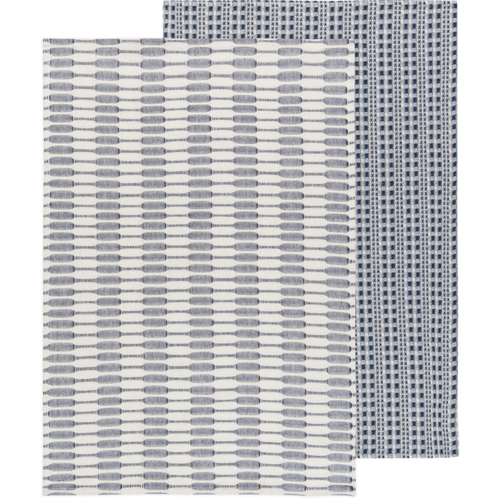 Danica Heirloom Abode Tea Towel Set of 2, Midnight