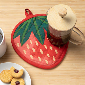 Danica Jubilee Shaped Pot Holder, Berry Sweet
