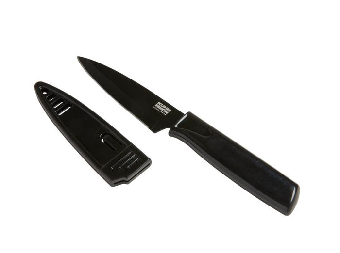 Kuhn Rikon Colori Paring Knife, Black
