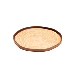 Brilliant Bamboo Bark Plate 25.5 cm