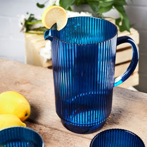 Brilliant Patio Acrylic Pitcher 1.9 L, Blue