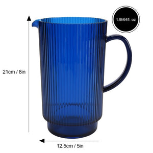 Brilliant Patio Acrylic Pitcher 1.9 L, Blue