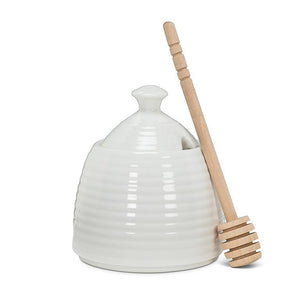 Abbott Beehive Beehive Honey Pot with Dipper