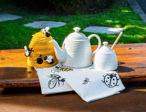 Abbott Beehive Beehive Honey Pot with Dipper