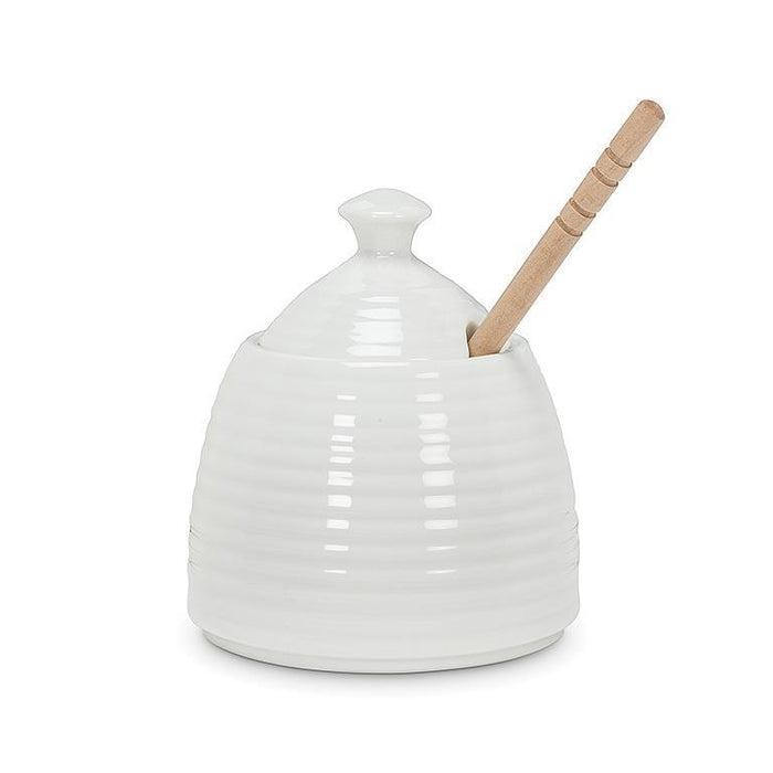 Abbott Beehive Beehive Honey Pot with Dipper