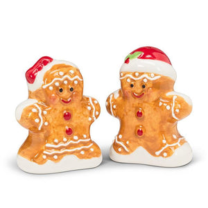 Abbott Salt & Pepper Shaker Set, Gingerbread Man