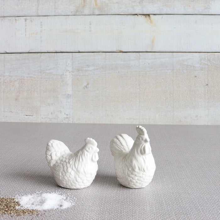 Harman Salt & Pepper Shaker Set, Hen & Rooster