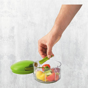 Kuhn Rikon Pull Chop Utility Chopper 2-Cup, Green
