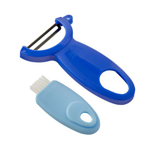 Kuhn Rikon Swiss Easy Clean Peeler, Blue