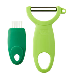 Kuhn Rikon Swiss Easy Clean Peeler, Green