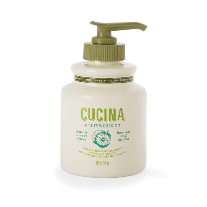Cucina Regenerating Hand Cream, Lime Zest & Cypress