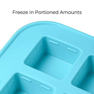 Souper Cubes Food Cube Tray 2 Tbsp/1oz, Aqua