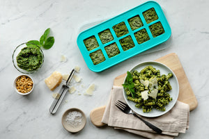 Souper Cubes Food Cube Tray 2 Tbsp/1oz, Aqua