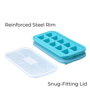 Souper Cubes Food Cube Tray 2 Tbsp/1oz, Aqua