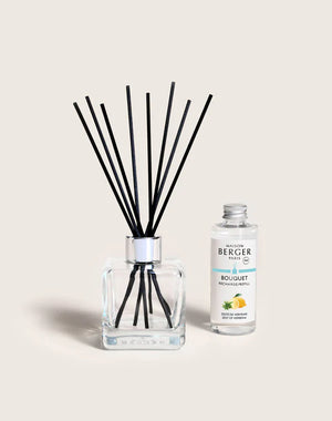 Maison Berger Reed Diffuser Set with Refill, Zest of Verbana