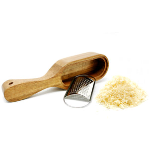 Natural Living Acacia Grater Cheese