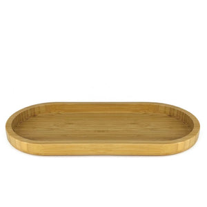 Natural Living Bamboo Oval Platter (14 x 6.5 Inch)