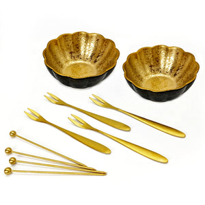 Natural Living Gold Apéro Cocktail Set 10pc