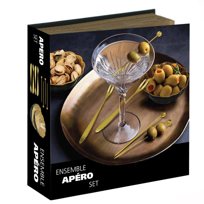 Natural Living Gold Apéro Cocktail Set 10pc