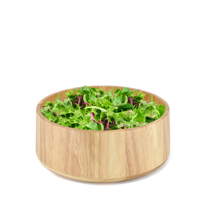 Natural Living Wood Salad Bowl