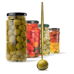 Natural Living Olive Spoon, Gold
