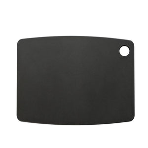 Natural Living JADE Gourmet Cutting Board 12 x 9 Inch, Black