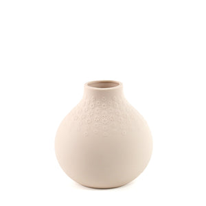 Natural Living Bouquet Bulb Vase 11 cm, Soft Blush Pink
