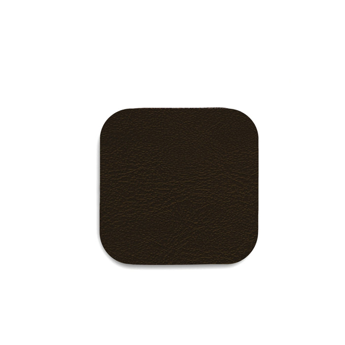 Natural Living BAUHAUS Antimicrobial Coasters Set of 4, Brown