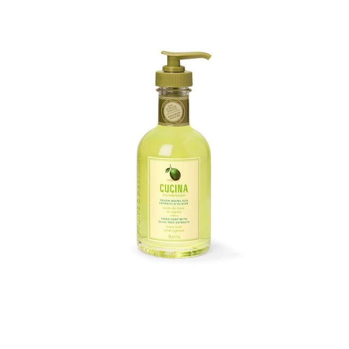Cucina Hand Soap with Olive Oil 200 ml, Lime Zest and Cypress